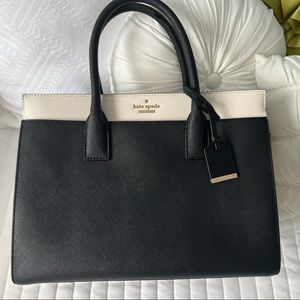 Kate Spade Black And White Bag